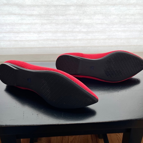Rothy's Size 7 Glamour Red The Point II flats - Picture 5 of 7